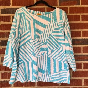 Ruby Rd 3/4 sleeve top